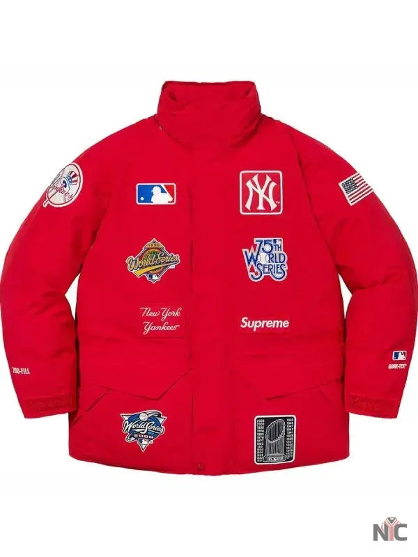 MLB New York Yankees Fill Down Jacket NYC Jackets