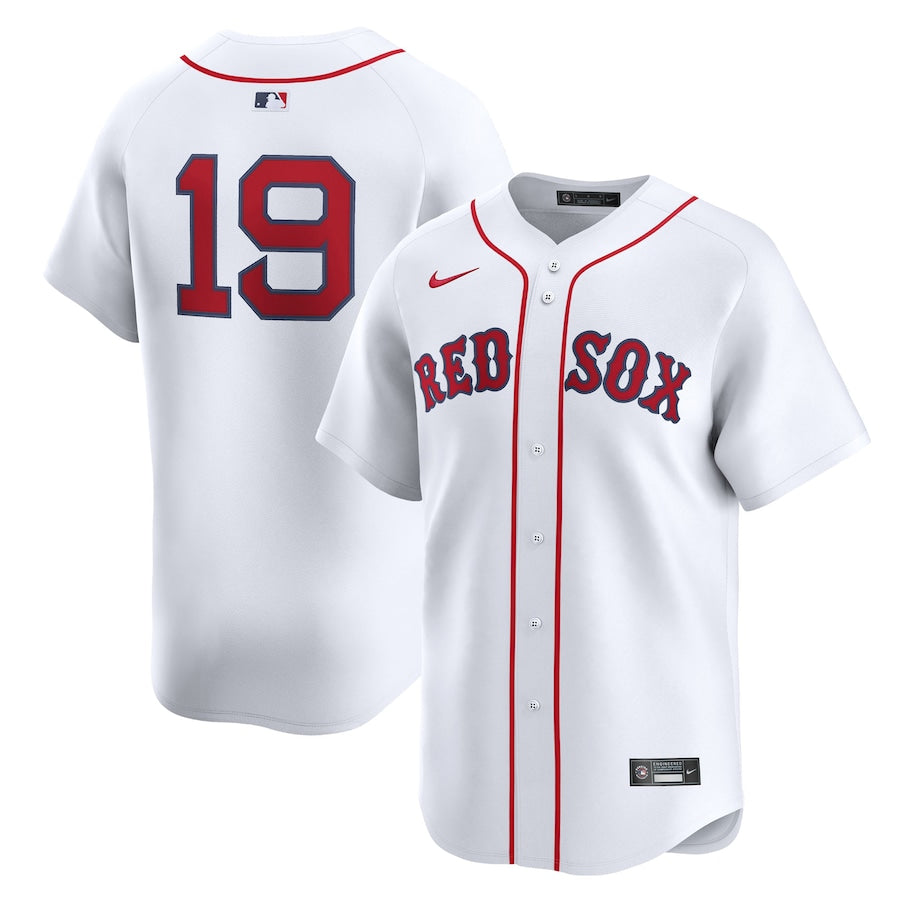 Men's Boston Red Sox Roman Anthony Nike White Home Limited Player Jersey Kansas Jacket