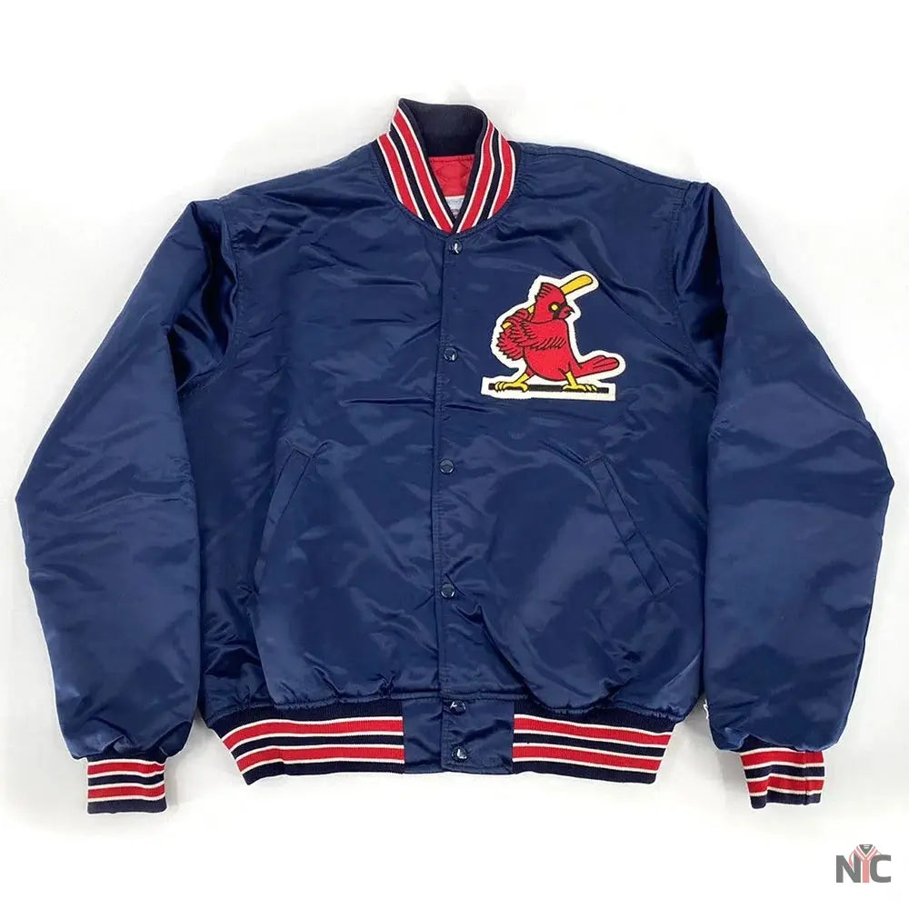 90’s St Louis Cardinals Blue Jacket NYC Jackets
