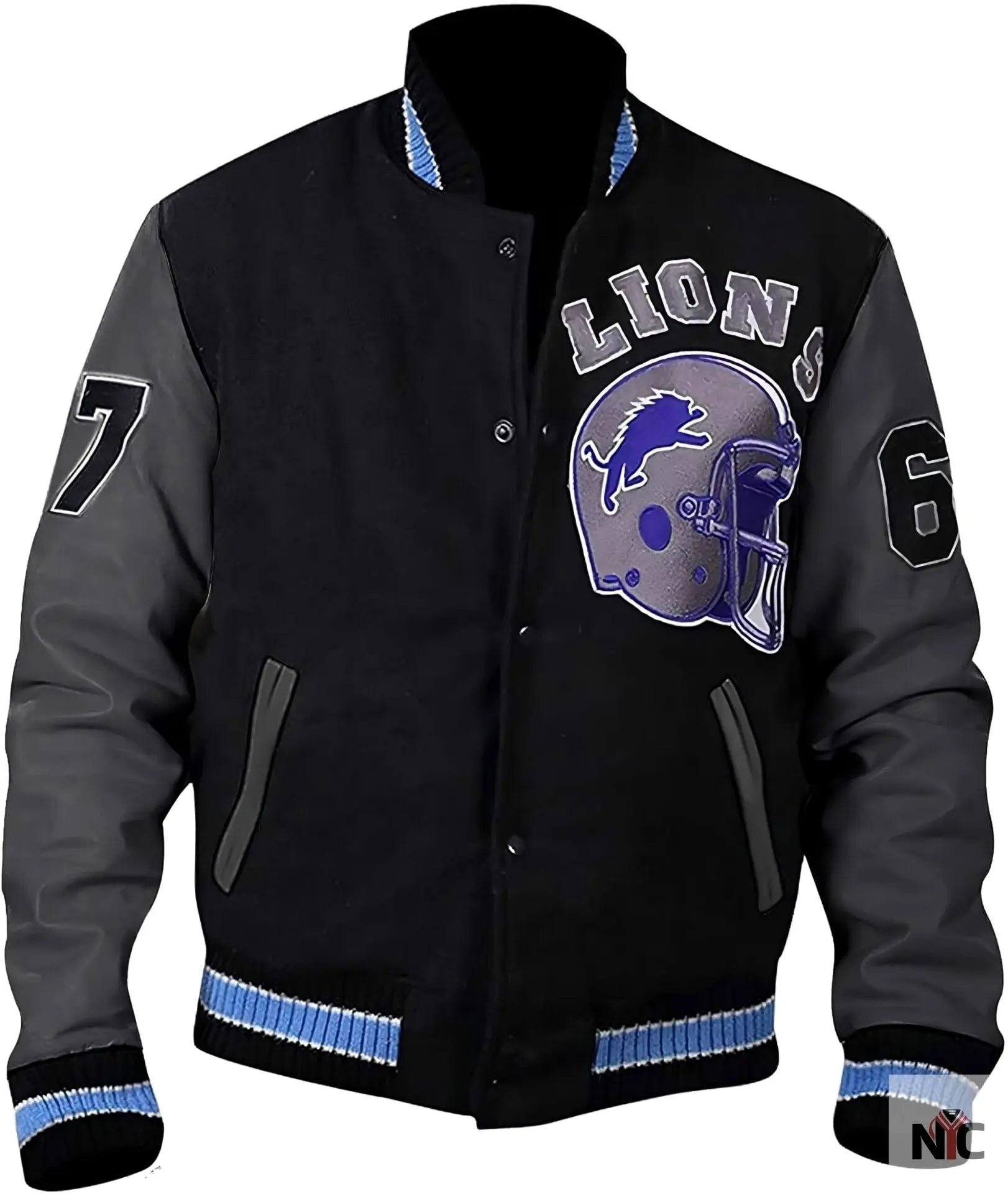 Axel Foley Detroit Lions Jacket NYC Jackets