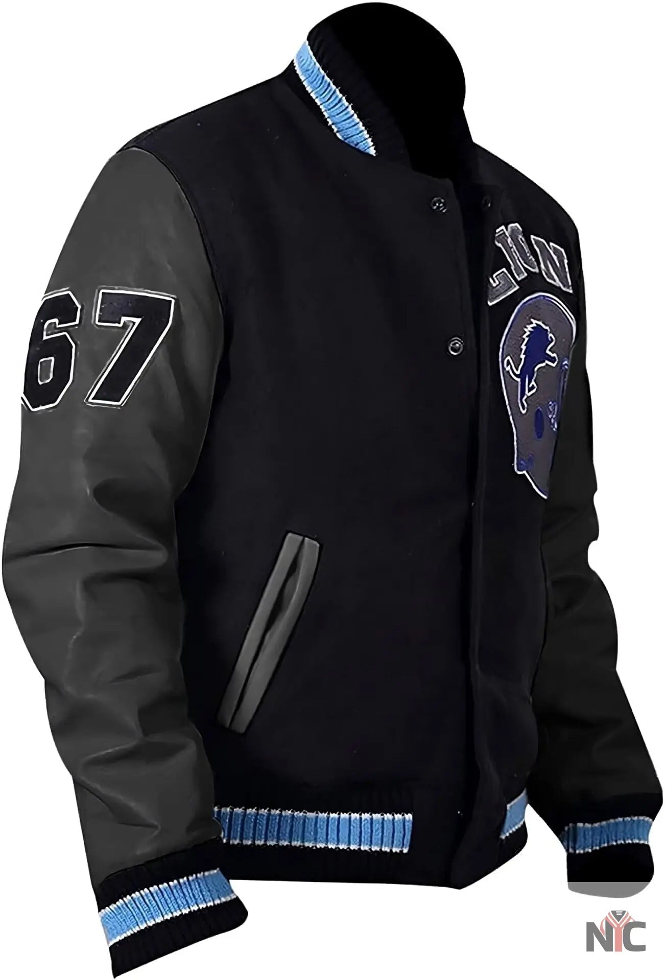 Axel Foley Detroit Lions Jacket NYC Jackets
