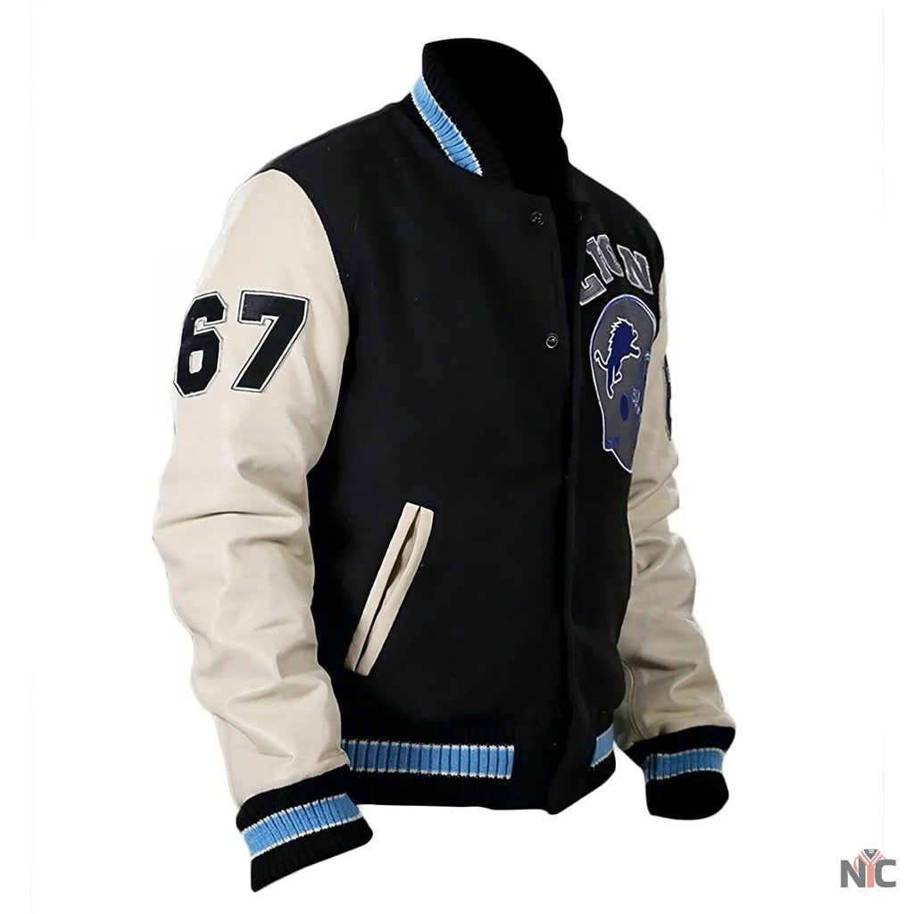 Axel Foley Detroit Lions Jacket NYC Jackets