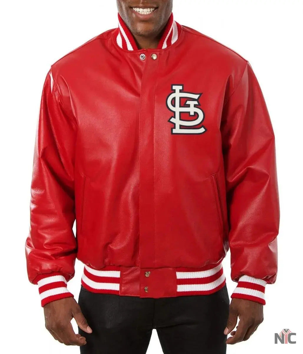 Cardinals St Louis Red Varsity Jacket NYC Jackets