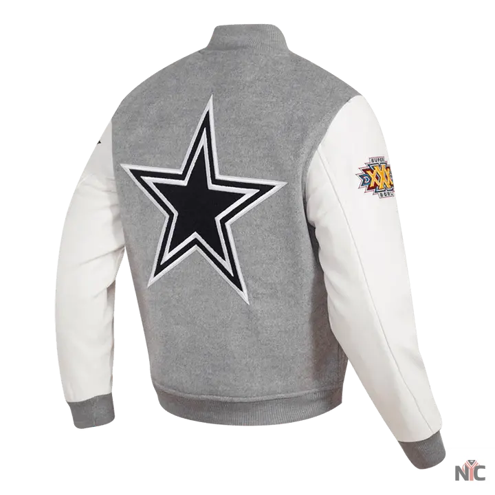 Dallas Cowboys Home Town Wool Varsity Jacket NYC Jackets