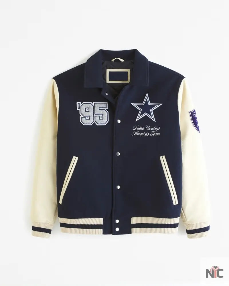 Dallas Cowboys Varsity Bomber Jacket NYC Jackets