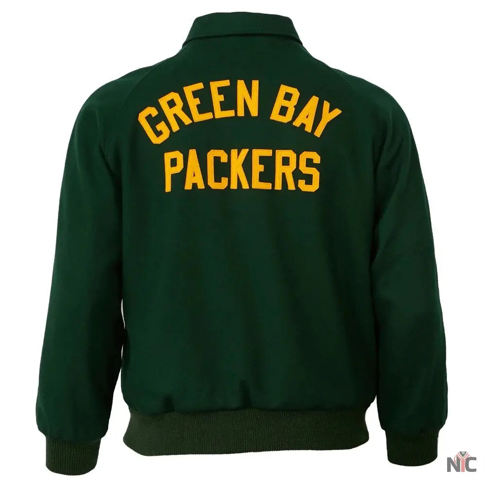 Green Bay Packers 1952 Authentic Wool Varsity Jacket NYC Jackets