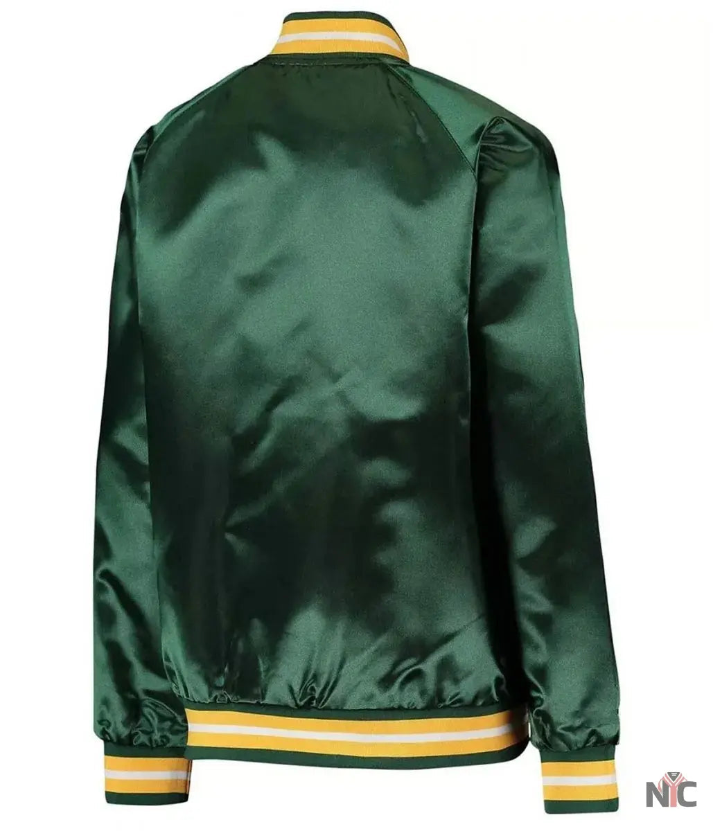 Green Bay Packers Green Lightweight Jacket NYC Jackets