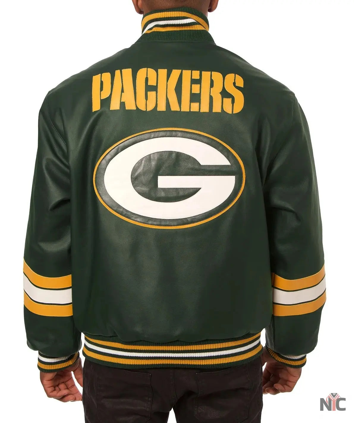 Green Bay Packers Leather Jacket NYC Jackets