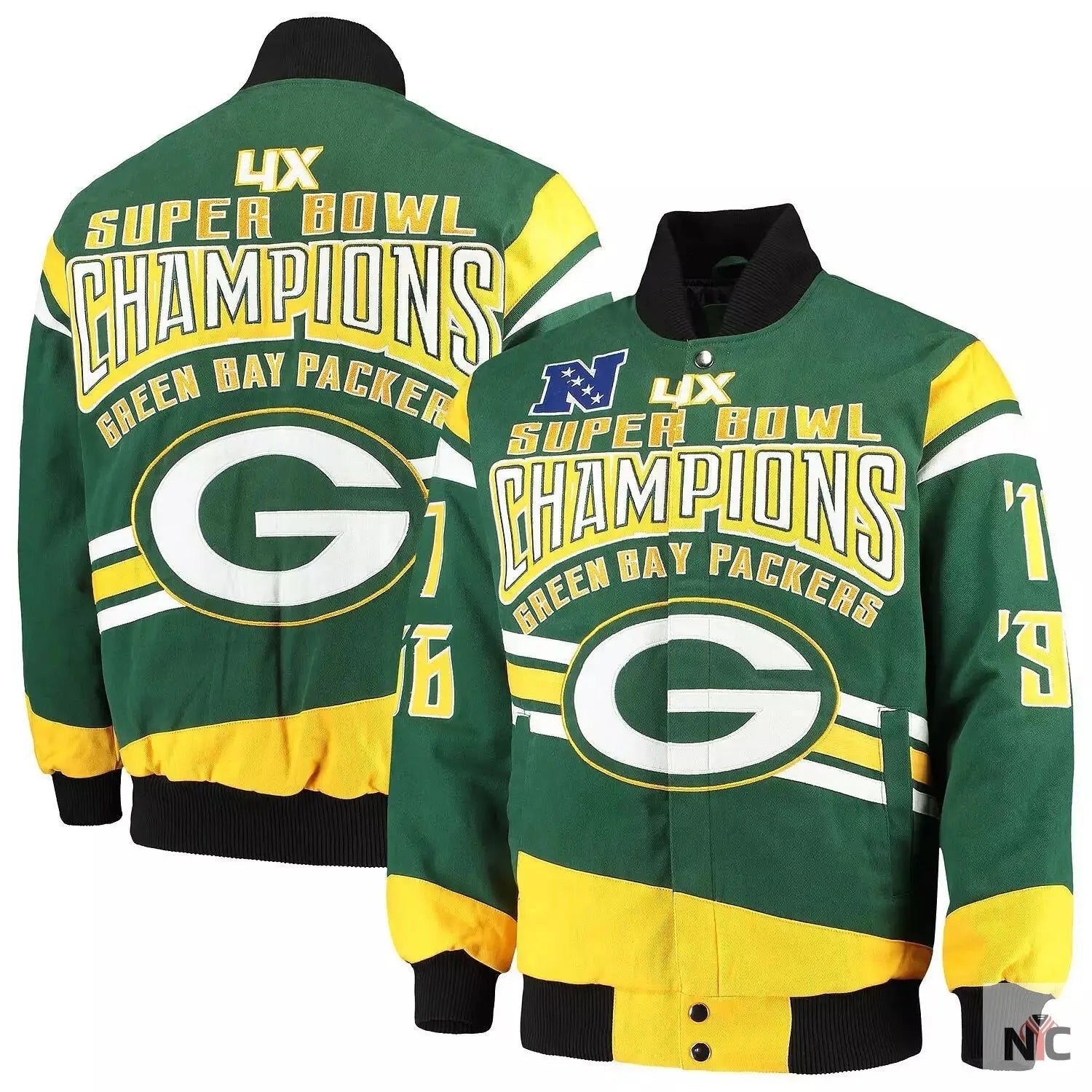 Green Bay Packers Super Bowl Championship Jacket NYC Jackets