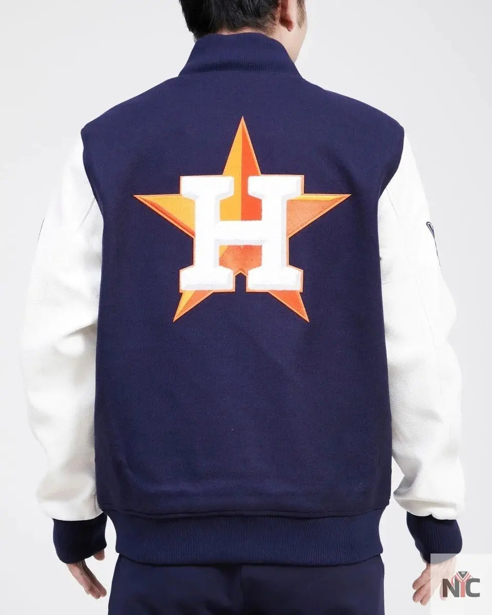 Houston Astros Retro Home Town Wool Varsity Jacket NYC Jackets