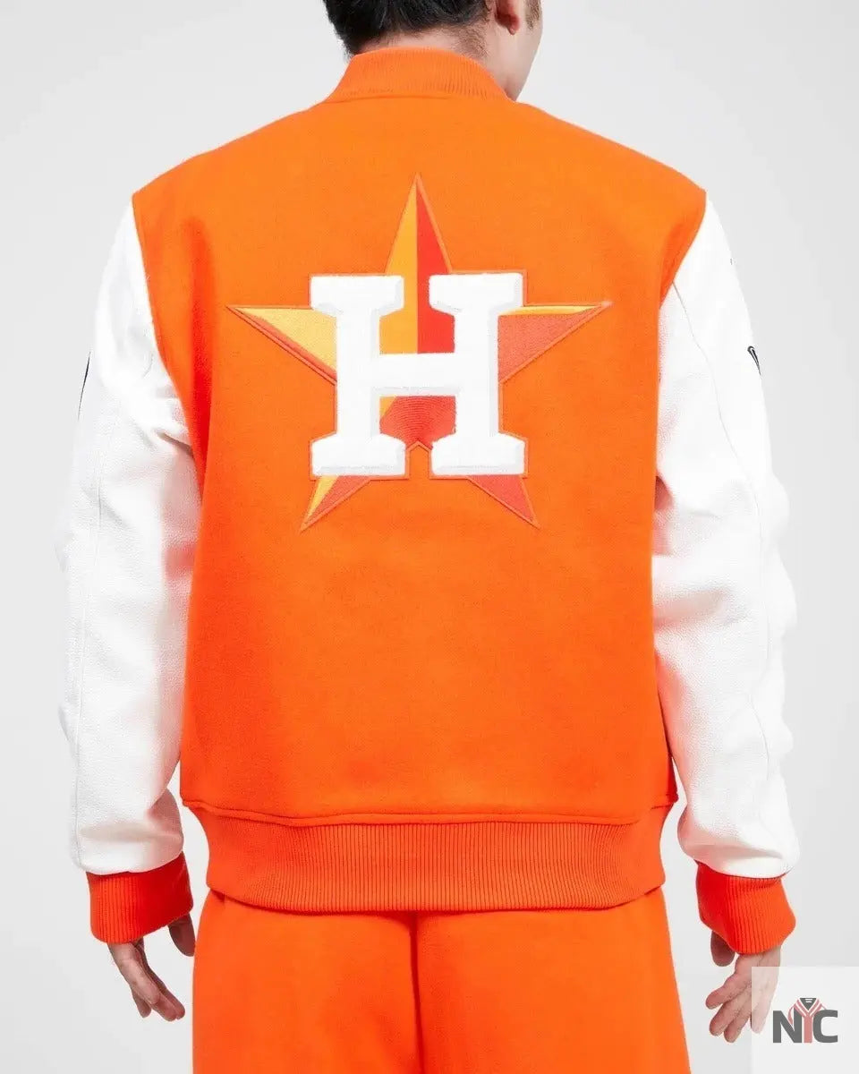 Houston Astros Retro Home Town Wool Varsity Jacket NYC Jackets