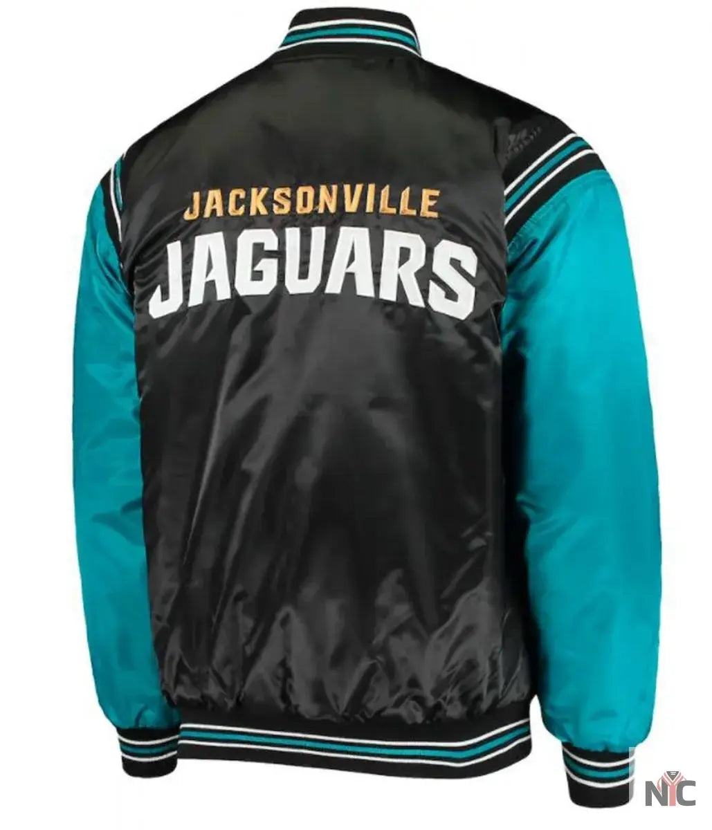 Jacksonville Jaguars Starter Satin Jacket NYC Jackets