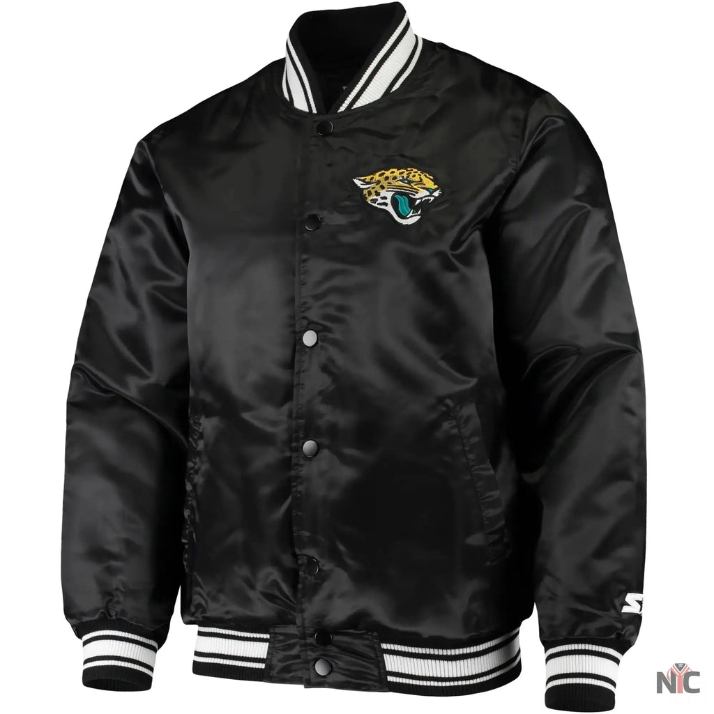 Jacksonville Jaguars Starter locker Room Satin Jacket NYC Jackets
