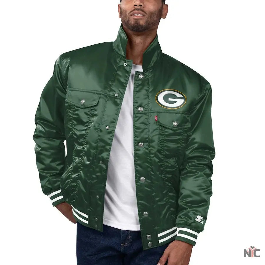 Levis x Starter Green Bay Packers Jacket NYC Jackets