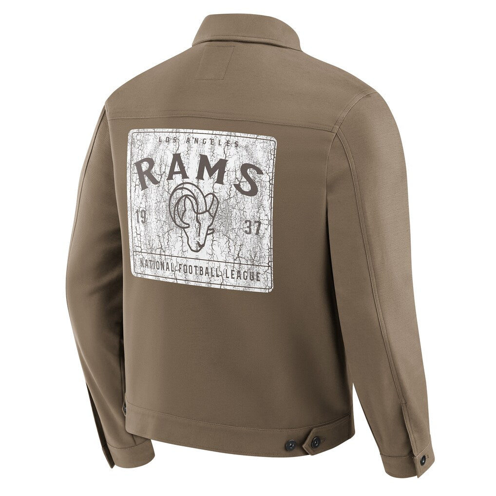 Los Angeles NFL x Darius Rucker Collection Trucker Full-Snap Jacket Jacket99