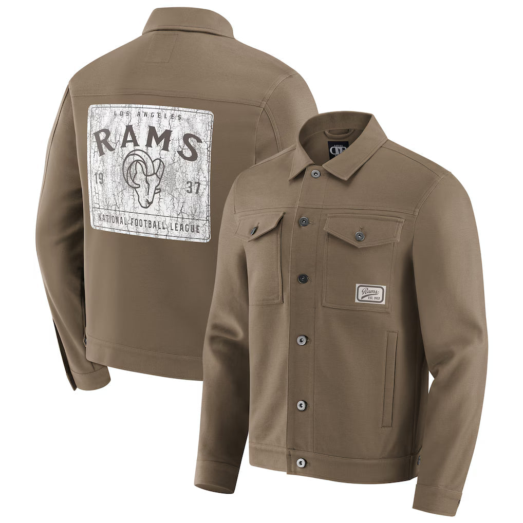 Los Angeles NFL x Darius Rucker Collection Trucker Full-Snap Jacket Jacket99