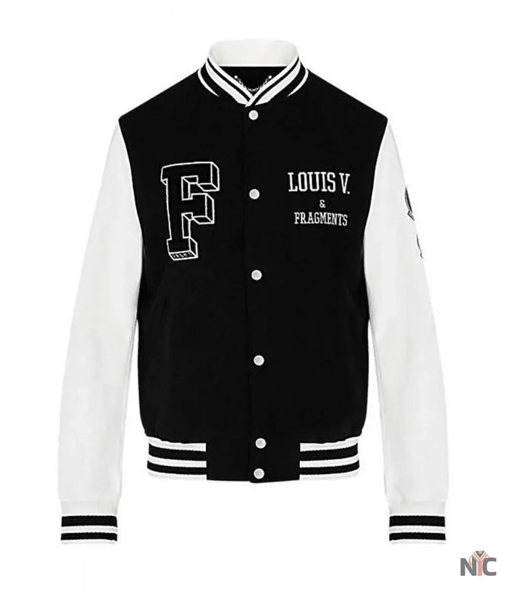Louis Vuitton Fragment Letterman Varsity Jacket NYC Jackets