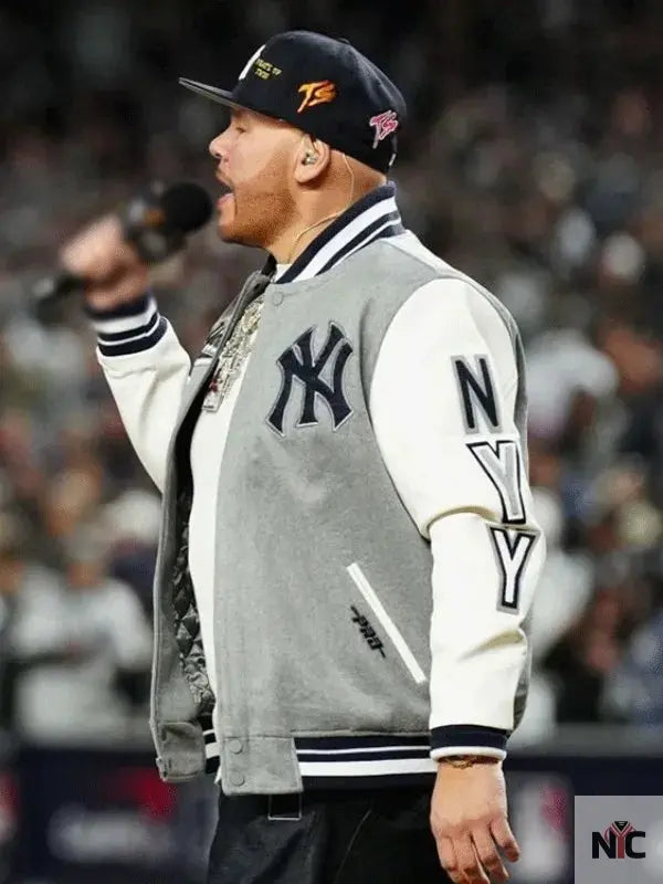 MLB Fat Joe New York Yankees Varsity Jacket NYC Jackets