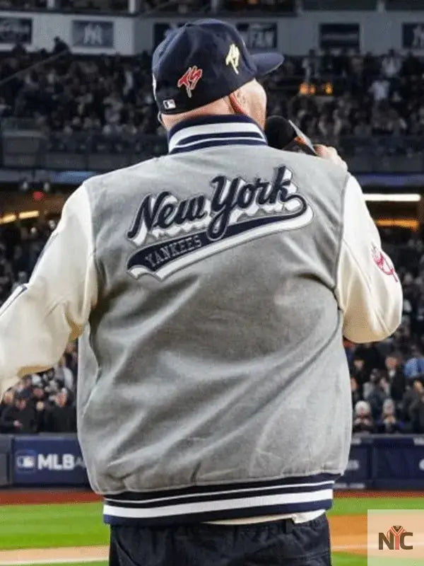 MLB Fat Joe New York Yankees Varsity Jacket NYC Jackets
