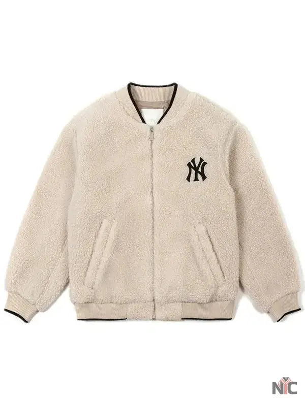 MLB New York Yankees Unisex Sherpa Jacket NYC Jackets