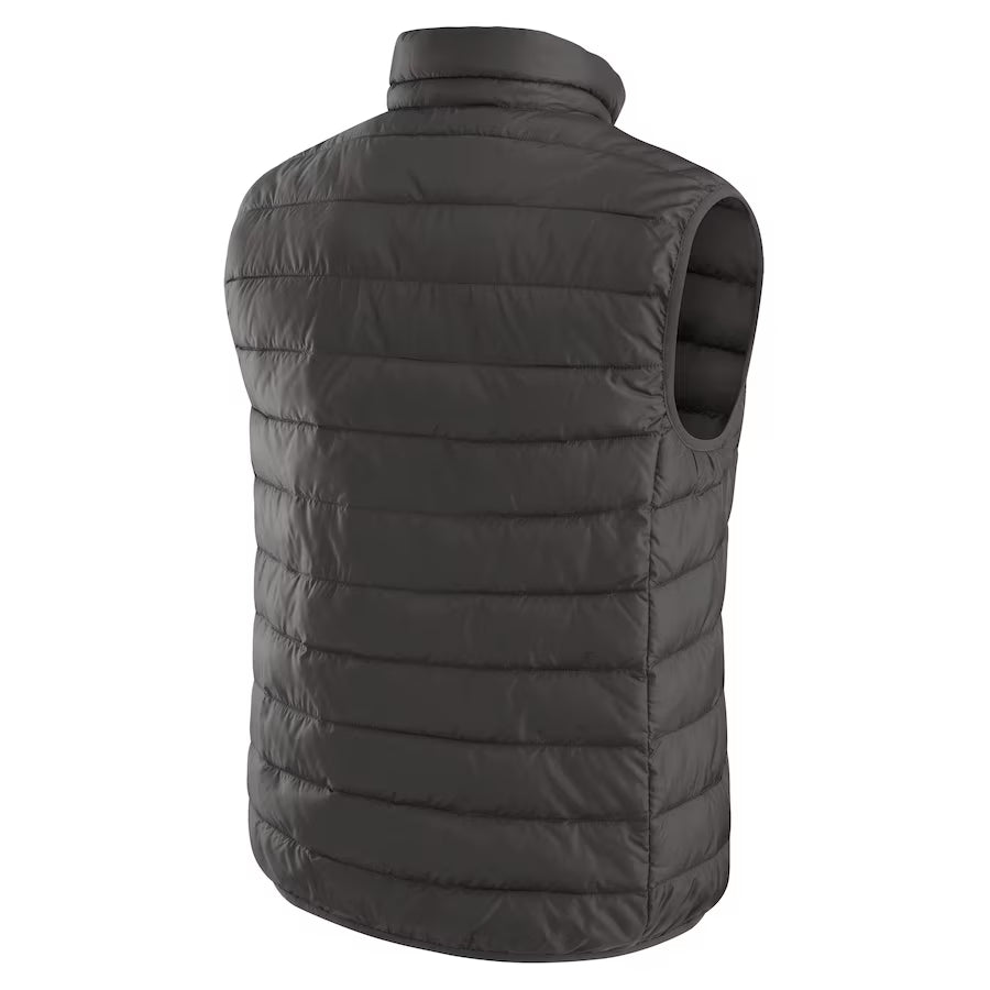Baltimore Ravens NFL x Darius Rucker Collection Black Packable Full-Zip Vest with Travel Bag Jacket99