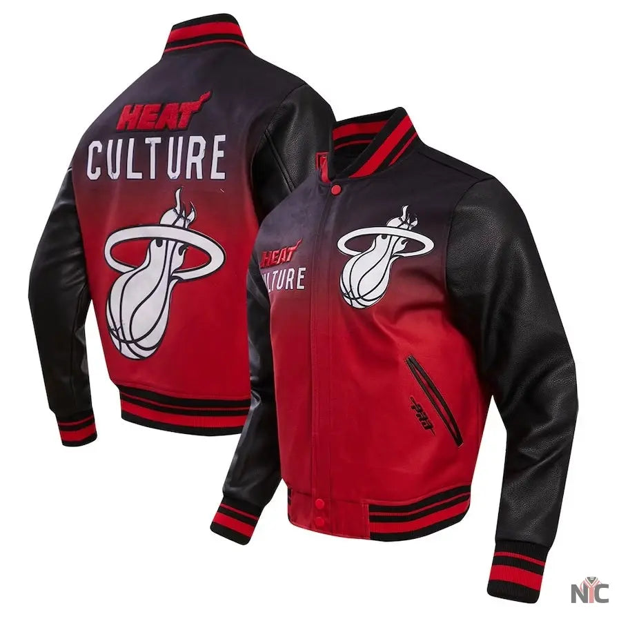 Miami Heat 2024 City Edition Varsity Jacket NYC Jackets