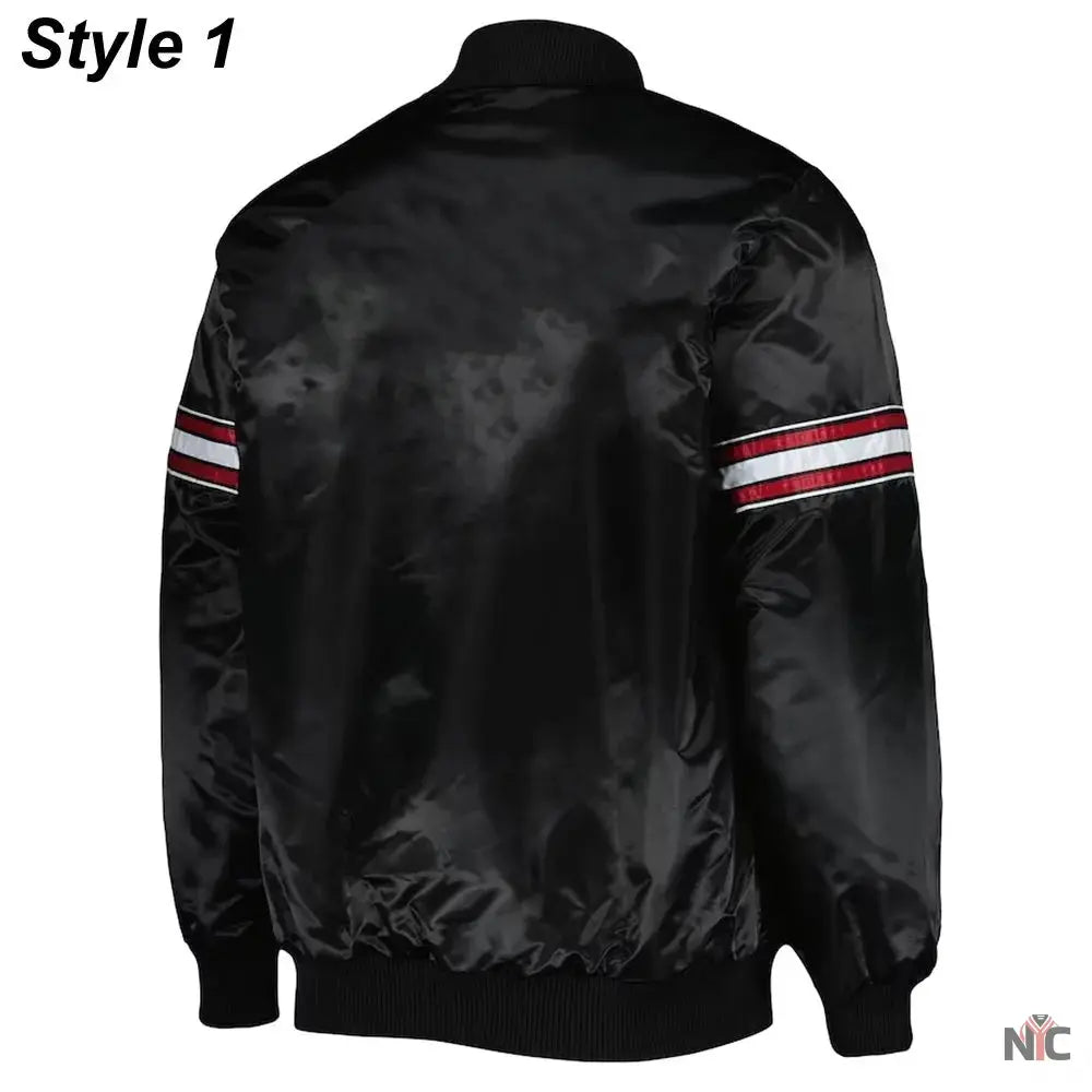 Miami Heat Pick & Roll Full-Snap Satin Jacket NYC Jackets