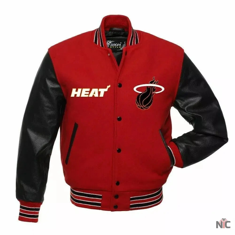 NBA Miami Heat Letterman Jacket NYC Jackets
