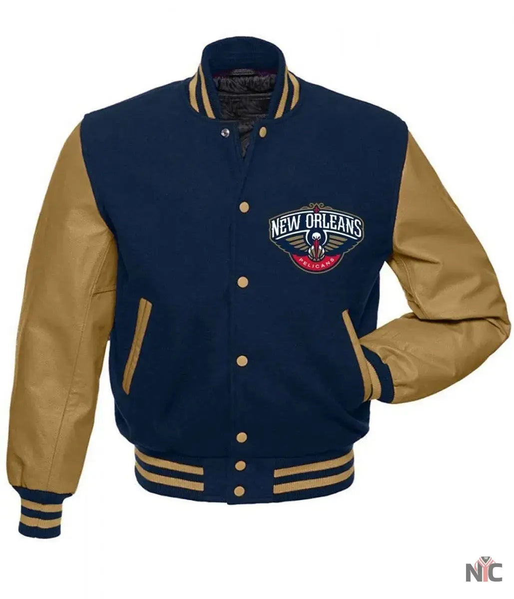 New Orleans Pelicans Letterman Jacket NYC Jackets