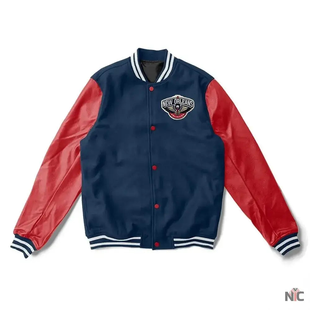 New Orleans Pelicans Letterman Jacket NYC Jackets