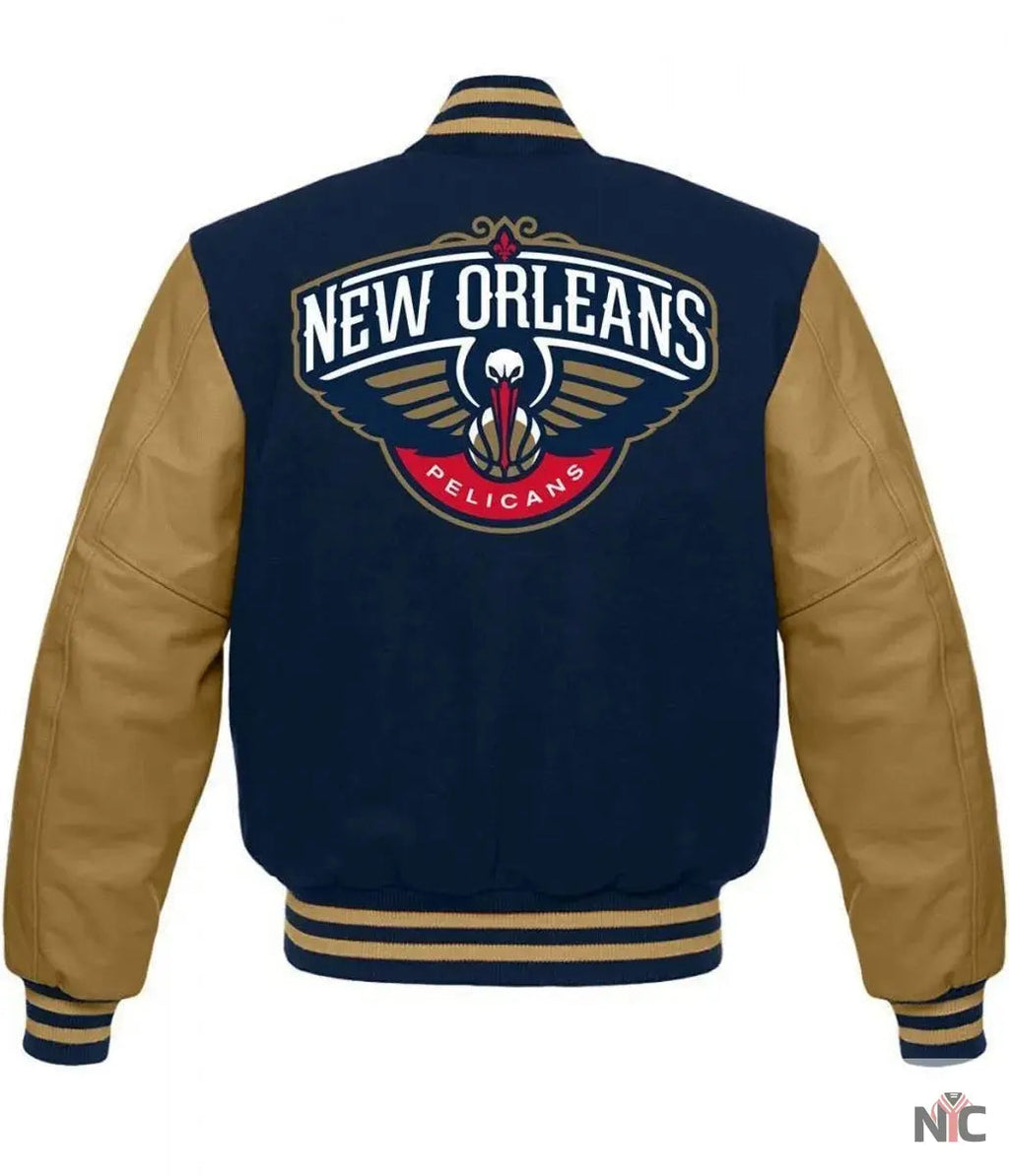 New Orleans Pelicans Letterman Jacket NYC Jackets
