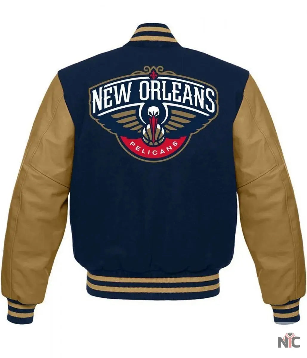 New Orleans Pelicans Letterman Jacket NYC Jackets