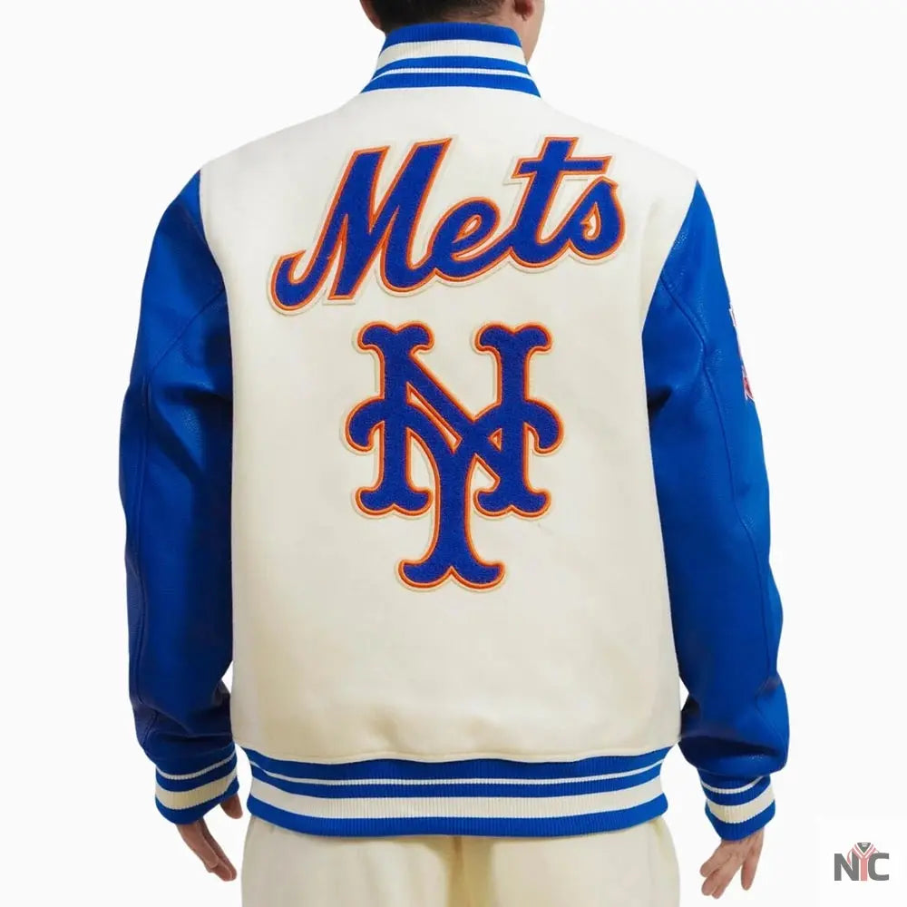 New York Mets Kate Upton Varsity Jacket NYC Jackets