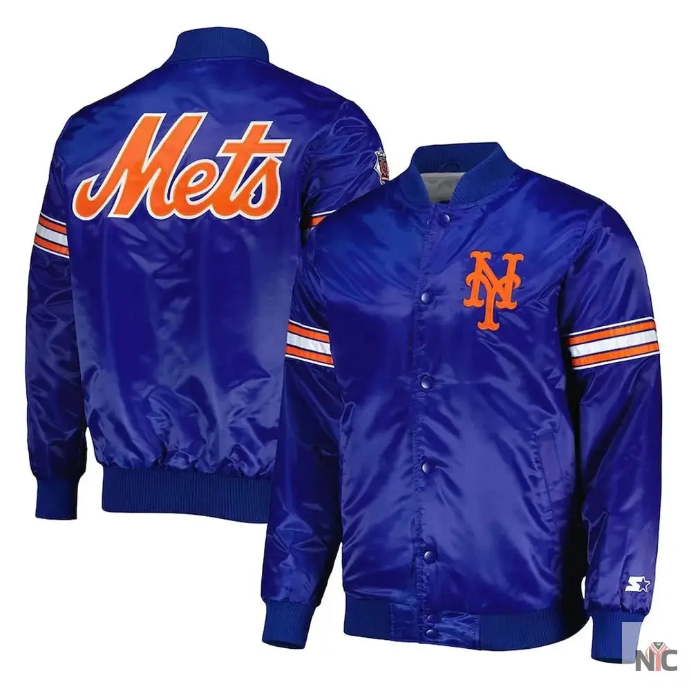 New York Mets Pick & Roll Royal Jacket NYC Jackets