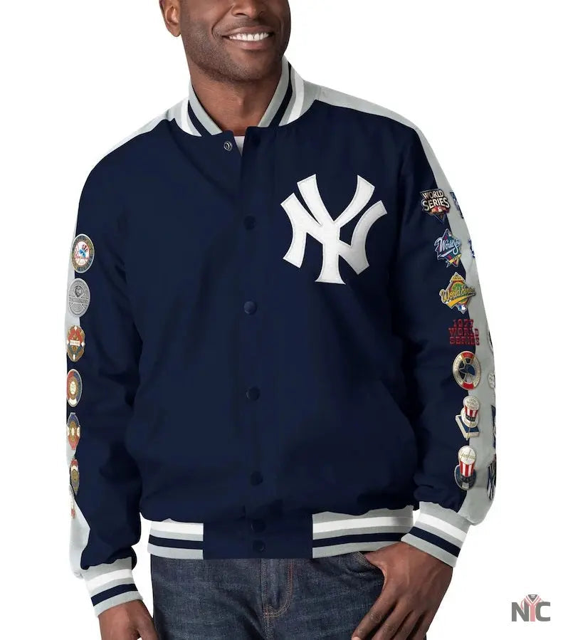 New York Yankees Championship Varsity Jacket NYC Jackets