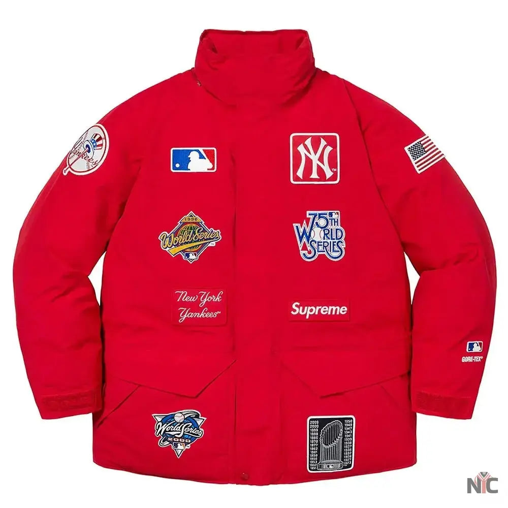 New York Yankees Down Jacket NYC Jackets