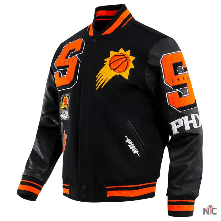 Phoenix Suns Mash Up Varsity Jacket NYC Jackets