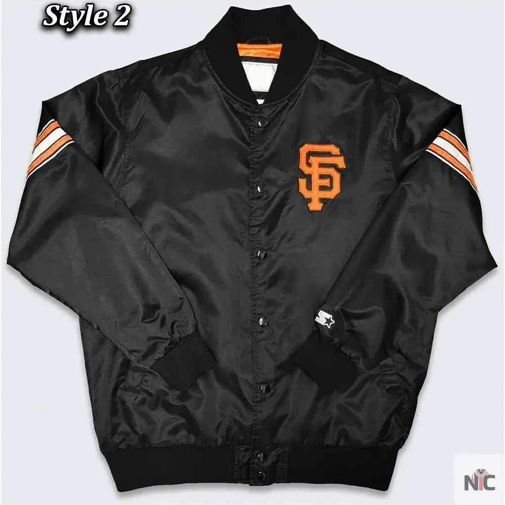 San Francisco Giants Pick & Roll Jacket NYC Jackets