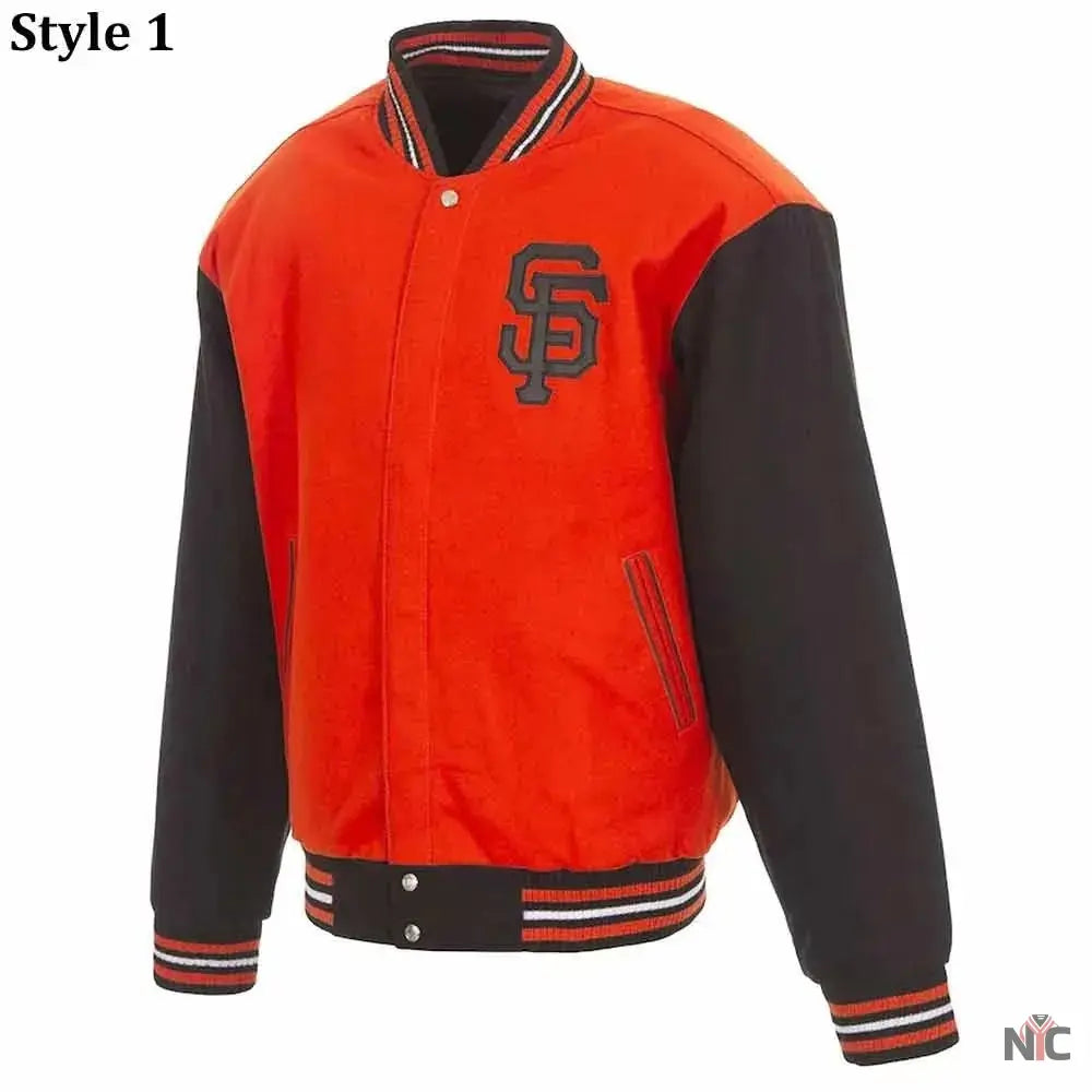 San Francisco Giants Varsity Wool Jacket NYC Jackets