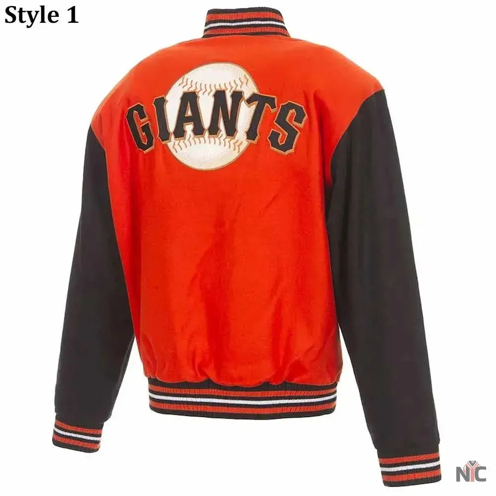 San Francisco Giants Varsity Wool Jacket NYC Jackets