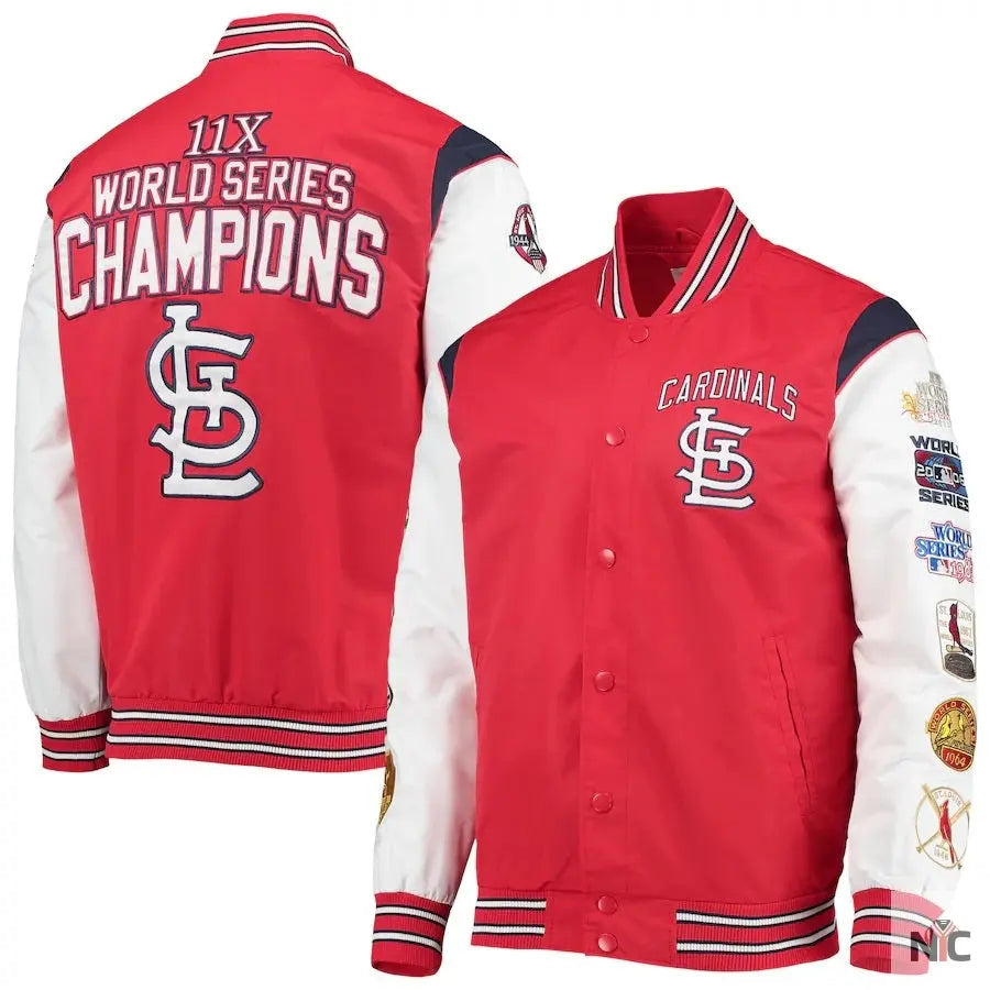 St Louis Cardinals World Series Champions Jacket NYC Jackets