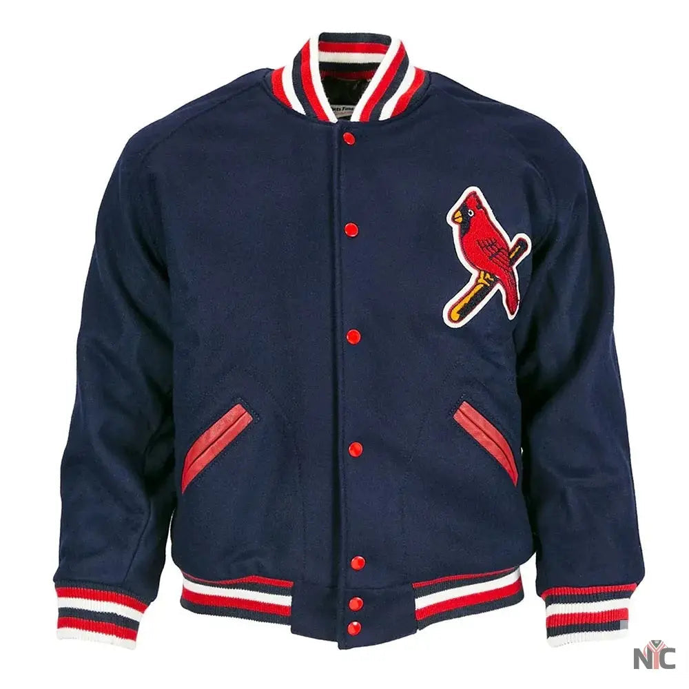St. Louis Cardinals 1950 Wool Varsity Full-Button Jacket NYC Jackets