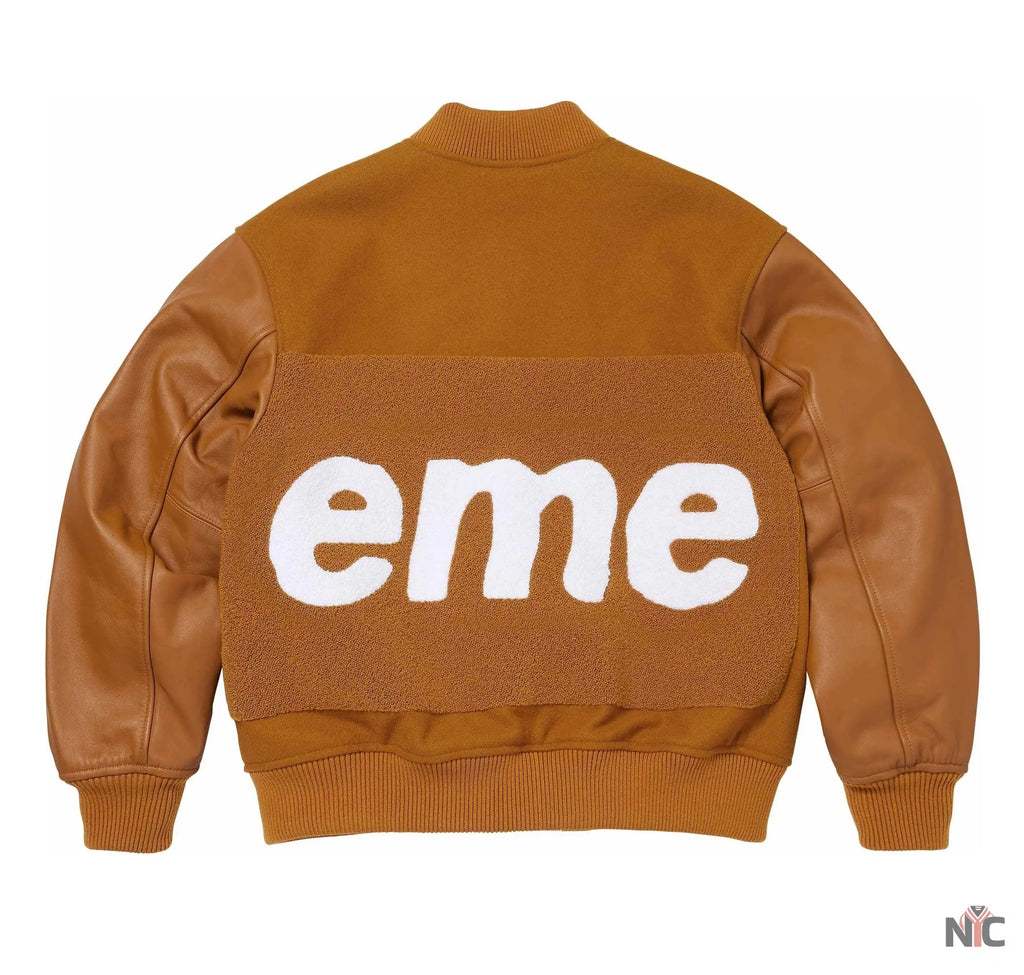 Supreme Chenille Varsity Jacket NYC Jackets