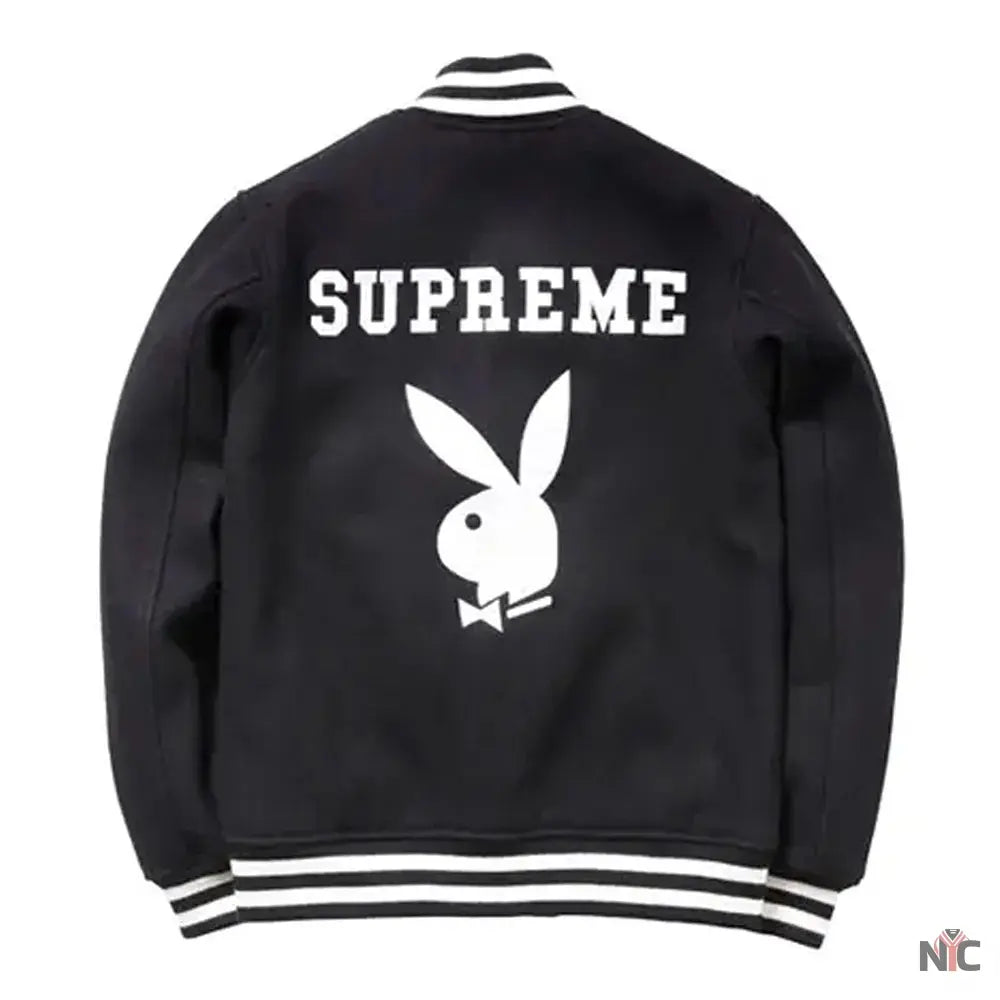 Supreme Playboy Wool Varsity Jacket NYC Jackets