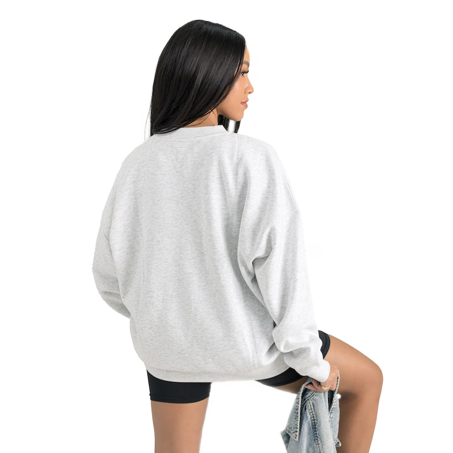 Women's Tennessee Titans Gameday Couture Gray Heritage Premium Fleece Pullover Sweatshirt Jacket99