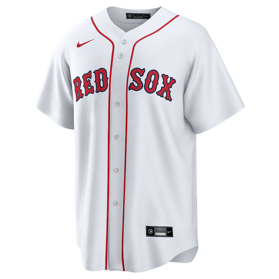 Men's Boston Red Sox Jarren Duran Nike White Home Replica Player Jersey Kansas Jacket