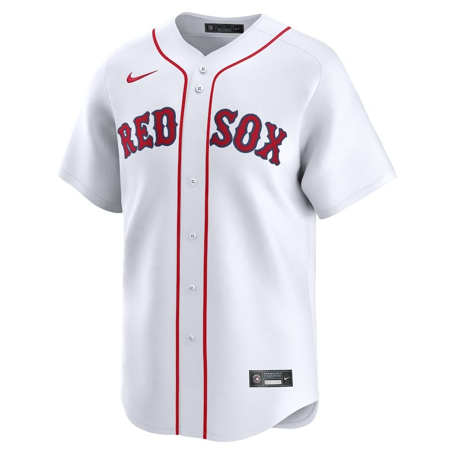 Men's Boston Red Sox Roman Anthony Nike White Home Limited Player Jersey Kansas Jacket