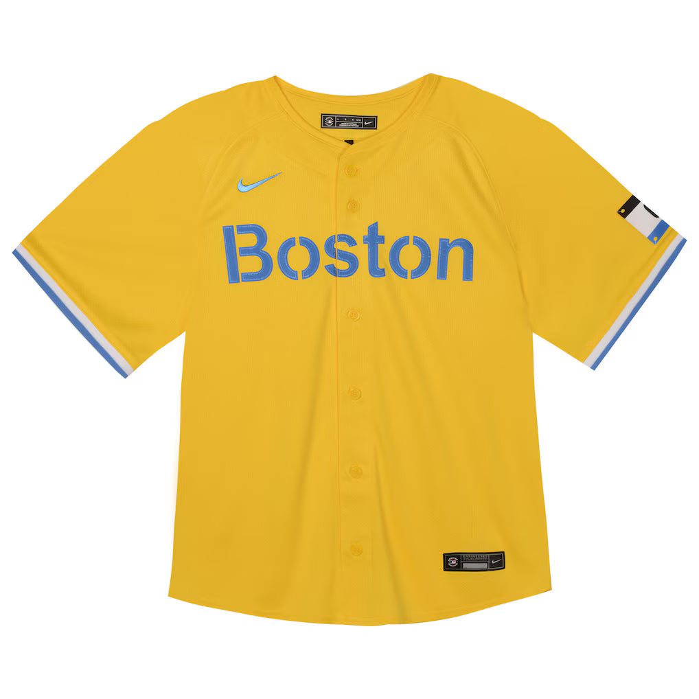 Toddler Boston Red Sox David Ortiz Nike Gold City Connect Limited Player Jersey Kansas Jacket
