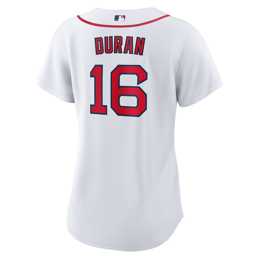 Women's Boston Red Sox Jarren Duran Nike White Replica Player Jersey Kansas Jacket