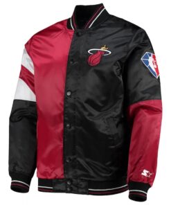 Miami Heat 75th Anniversary Leader Satin Jacket